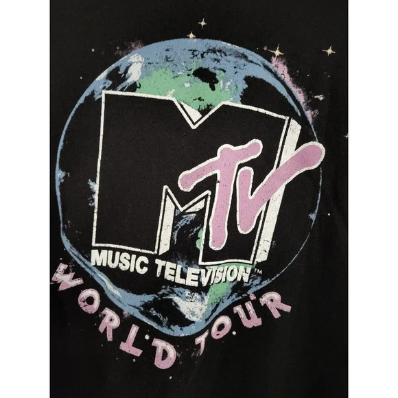 MTV WORLD TOUR SWEATER XS BRAND NEW - Picture 2 of 5